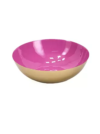 FYNCH HATTON | Metallschale 20,5cm NALEDI Medium Hot Pink | 